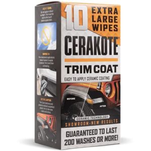 Ceramic Trim Coat Kit Quick Plastic Trim Restorer