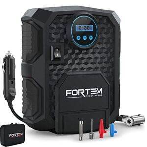 Digital Tire Pressure Gauge Air Compressor 12V with Auto Pump-LED Light