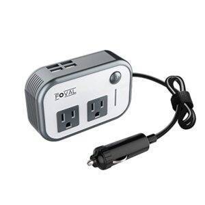 200W Car Power Inverter-AC Converter with USB Ports