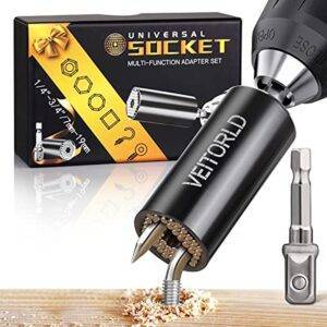 Super Universal Socket Tools Set 1/4'' -3/4''