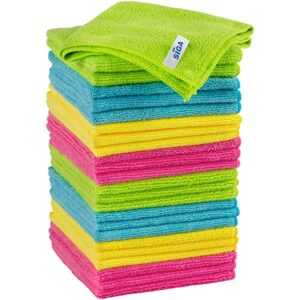 All-Purpose Microfiber Cleaning Cloth / Towel (Pack Of 6)