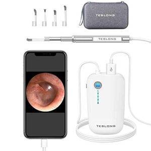 Digital Otoscope Camera with Light And Ear Wax Removal Tools.