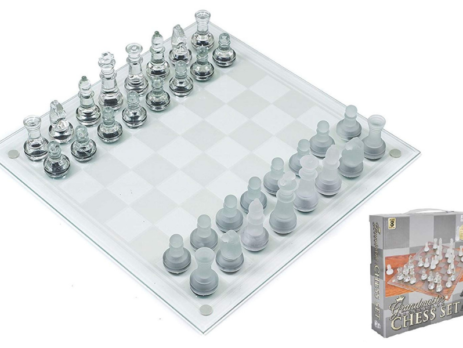 Play Creative Glass Chess Game Set