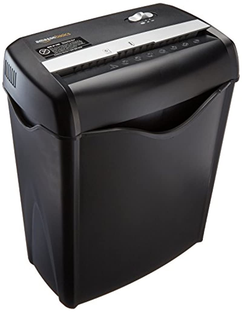 6-Sheet Cross-Cut Paper and Credit Card Home Office Shredder - Pirrol