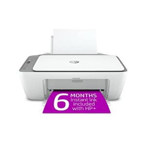 HP DeskJet 2755e Wireless Color All-in-One Printer with 6 months Instant Ink