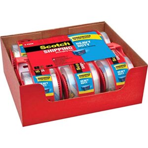 Scotch Heavy Duty Packaging Tape, Designed for Packing & All Box Type