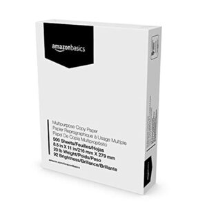 Multipurpose Copy Printer Paper 8.5 x 11 Inch 20Lb Paper