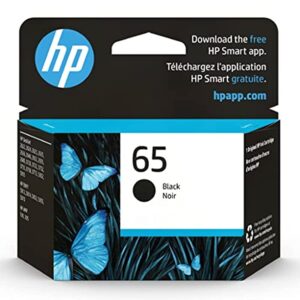 Original HP 65 Black Ink Cartridge, Eligible for Instant Ink
