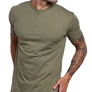 INTO THE AM Men's T-Shirts - Short Sleeve Crew Neck Soft Fitted Tees