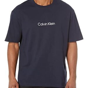 Calvin Klein Men's Relaxed Fit Ck Logo Crewneck T-Shirt