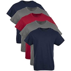 Gildan Men's Crew T-Shirts, Multipack