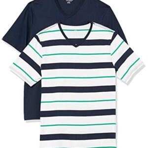 Amazon Essentials Men's 2-Pack Regular-fit V-Neck T-Shirt