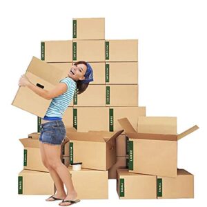 Moving Boxes Kit - 30 Moving Boxes Large/Medium/Small Plus Supplies
