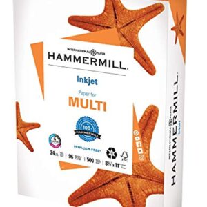 Hammermill Printer Paper, Multipurpose Inkjet Paper, 1 Ream (500 Sheets)