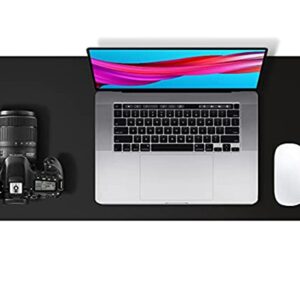 Leather Desk Pad Protector,Mouse Pad, Waterproof Desk Writing Pad for Office & Home