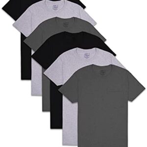 Fruit of the Loom Men's Short Sleeve Pocket T-Shirt