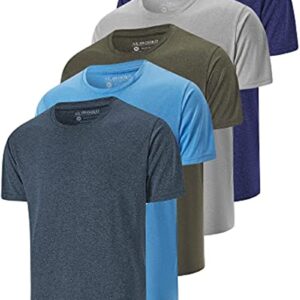 AKAWOOKO Men's Casual T-Shirt Athletic Short Sleeve