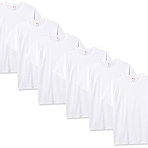 Hanes Men's Essentials Short Sleeve T-shirt Value Pack (6-pack)