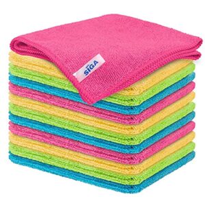Microfiber Cleaning Cloth, Pack of 12