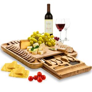 Large Charcuterie Boards & Cheese Board with Knife Set