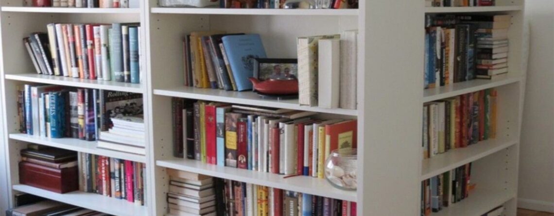 Corner Bookshelves