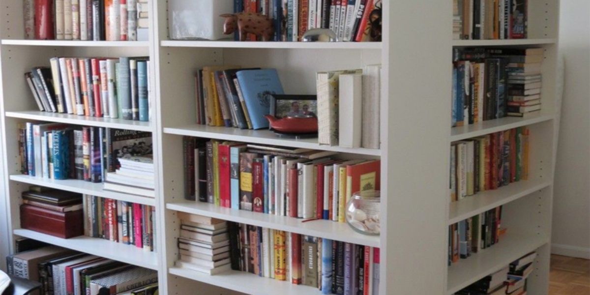 Corner Bookshelves