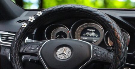 Leather Steering Wheel Covers