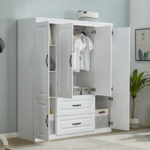 clothes wooden cabinets
