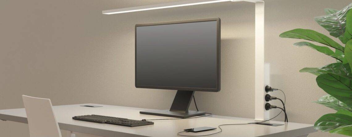 LED desk lamps