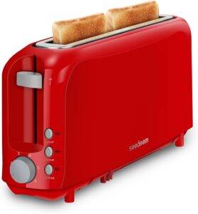 2 Slice Slim Toaster