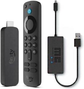 Fire TV Stick 4K Plus with USB Power Cable