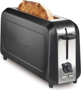 Hamilton Beach Extra Wide Long Slot 2 Slice Toaster