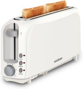 SEEDEEM 2 Slice Slim Toaster